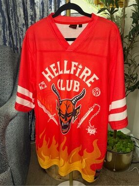 Stranger Things Hellfire Club Jersey